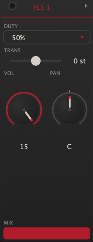 Pulse 1 channel strip